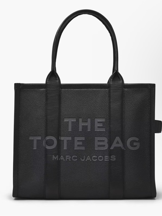 Marc Jacobs Handbags - Marc Jacobs Black Leather Tote Bag MEDIUM